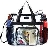 OEM Sac transparent pour femme et homme, en matière transparente