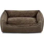 OEM Lit de luxe pour chien en simili cuir souple