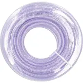 CARUNO Tuyau en PVC armé 6 × 10 mm, 30 m