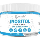 Wish Inositol Forme Myo-Inositol, poudre, 250 g