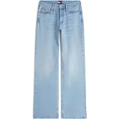 Tommy Hilfiger Jean 'Mid Rise Whiskered Bootcut' bleu clair
