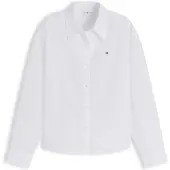 Tommy Hilfiger Chemisier 'Boxy Fit' blanc