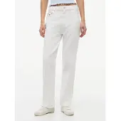 Tommy Hilfiger Jean 'High Rise Slim Straight White' blanc