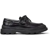 Camper pour femme. K201840-002 Mocassins en cuir Brutus+ noir (37), Plat, Aucun, Casuel