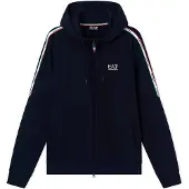 Emporio Armani pour homme. 7M001863_AF12660 Sweat à capuche en maille Italian Spirit marine (M), Casuel, Sport, Jaune, Coton