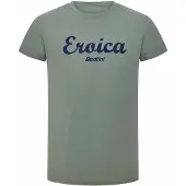 Santini Eroica Cipressi Short Sleeve T-shirt Vert L