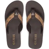 GUESS Dingle Flip Flops Marron EU 43 Homme