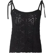 Levi's Tops en tricot 'Abbey Tie-Shoulder Sweater Tank Top' noir