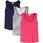 Love & roses Haut bleu marine / framboise / blanc