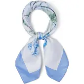 Liu Jo Foulard bleu / bleu pastel / vert