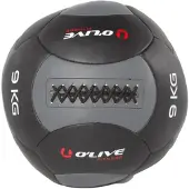 Olive Functional 9kg Medicine Ball Noir 9 kg