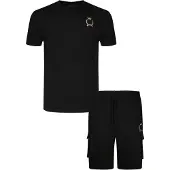 SikSilk Survêtement jaune d'or / noir