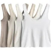 The Set Haut beige clair / chocolat / blanc