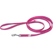 JULIUS K-9 Laisse en caoutchouc avec boucle Rose - Gris (Chien, Promenade, Sport canin, Travail)