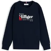 Tommy Hilfiger Sweat bleu marine / rouge / blanc
