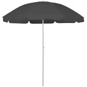 Prolenta Maison Exclusive - Parasol de plage anthracite 240 cm