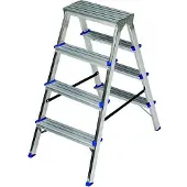 Elkop Escabeau double 2 x 4 marchesHauteur de marche : 86,5 cm