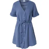 JDY Robe-chemise 'JDYTHEIS' saphir