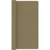 Syfax Tapis de tente 200x200 cm Taupe