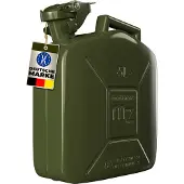 Monzana Jerrican en métal 5L 24x12x35cm pour carburant et liquide
