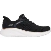 SKECHERS Slip on 'BOBS SQUAD CHAOS - CURRENT MU' noir