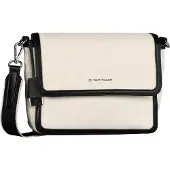 Tom Tailor Pochettes Suzi, Sac à rabat M sans fermeture éclair, écru, Weiß