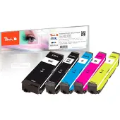 Peach PI200-285 cartouche d'encre 5 pc(s) Compatible Haut Rendement (XL) Noir, Cyan, Magenta, Photo noir, Jaune