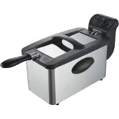 Big Buy Cooking Friteuse CERFR3IN2 3 L - 2000 W - Acier inoxydable