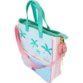 Loungefly - Torba plaowa Minnie Mouse na wakacje, torebka i portfel 2w1