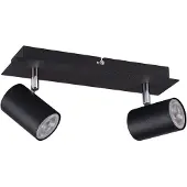 Kanlux S.A. Applique-plafonnier EVALO GU10 noir 2x 35693 (GU10)