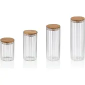 kela Marmite, 0,6 L, verre borosilicaté, bois d'acacia, 13 cm - | Dorothea