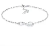 Elli Bracelet 'Infinity' argent