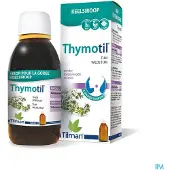 Tilman Thymotil Sirop Gorge sans Sucre 150 ml Sirop
