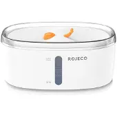 Rojeco Water Fountain For Pets Wireless 2.5l Blanc