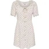 ONLY Robe-chemise 'ONLEmmia' beige clair / marron