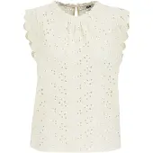 We fashion Chemisier blanc cassé