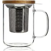 Ogo Tisanière Verre Gustave 450 Ml