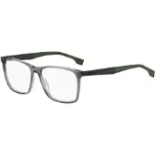 HUGO BOSS Lunettes de Vue BOSS 1582 56/16/145 Grey green Acetate frames MAN BOSS 1582