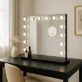 OEM Miroirs de maquillage éclairés par LED avec variateur d'intensité