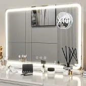 OEM Miroir de maquillage à éclairage LED avec variateur d'intensité