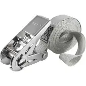 Ponsa Ratchet Strap 25 Mm 5 M Argenté