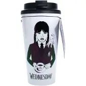 Thumbs Up Gobelet isotherme de Wednesday - pour Unisexe - blanc/noir - Taille Standard