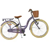Volare Vélo enfant Blossom - Fille - 24 pouces - Violet