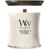 Woodwick Tonka & Almond Milk medium Jar (275 g)