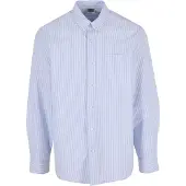 Urban Classics Tb8093 Long Sleeve Shirt Bleu M Homme