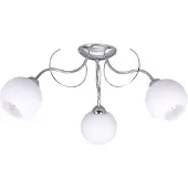 Lihgt home Plafonnier classique avec abat-jour en verre LED