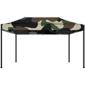 Frankystar Kebon 3x4,5 - Gazebo de jardin pliable camouflage