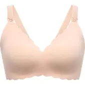 MOMCOZY Soutien-gorge d'infirmière, Beige, (M)