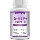 Fearathe Complexe 5-HTP (120 capsules) Complément alimentaire, sommeil, humeur, stress, cerveau