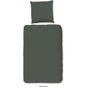 Muller Textil Housse de couette " - Vert - (135x200 cm)